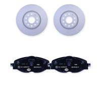 Kit Freno Anteriore HELLA Rundum Sorglos Per u.a. VW GOLF