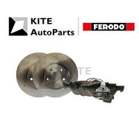 KIT FRENO DISCHI E PASTIGLIE FERODO ALFA ROMEO 156