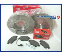 KIT FRENO FERODO FIAT GRANDE PUNTO 1.2 1.4 BENZINA DISCHI PASTIGLIE ANTERIORI