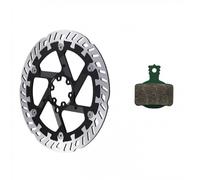 Kit Freno MT eSTOP 203/P 7.S - Disco 203mm 6 Fori e Pastiglia Sport per E-Bike