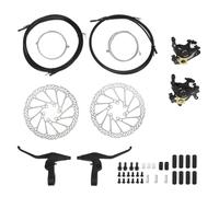 Kit freno per freno per bici in lega in alluminio Forza di frenatura forte operazione reattiva regolare Aggiornamento del freno completo per mountain bike su bici da strada