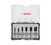 Kit fresa per scanalature, manico da 8 mm, 6 pezzi Bosch Accessories 2607017466