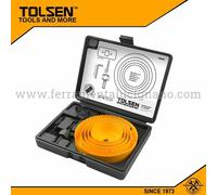 KIT FRESE A TAZZA 8 PZ. mm.64-127 PER LEGNO PLASTICA CARTONGESSO TOLSEN 75866