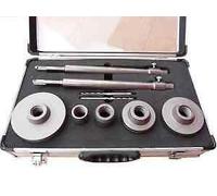 Kit frese carotatrici/carotatrice per trapano 9 pezzi c/2 barre SDS Plus + SDS M