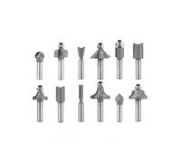 KIT Frese Einhell in metallo 8 mm fresatrice per legno verticale assortimento di