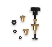 Kit frese rettifica rubinetti varie misure con boccole coniche per tubature idrauliche diametro 40x27 ø 27-32 3/8 1/2 3/4 1 pollice