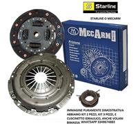 KIT FRIZIONE 3 PEZZI MK9644 X MOTORI AR32104, AR37203,AR67601, AR32201,AR32205