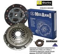 KIT FRIZIONE 3 PEZZI X MOTORI 156C000 156C046 176B2000 160A3000 146A 4000 146A60