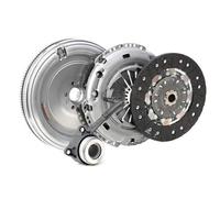 KIT FRIZIONE 4 PEZZI COMPLETO DI VOLANO BI-MASSA E CUSCINETTO REGGISPINTA IDRAULICO_LUK (KFSW02-13610)