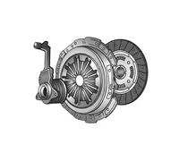 Valeo Kit frizione 834410 – Kit 3P (CSC) HEC – per Mercedes‑Benz Classe M/C/C T‑Model