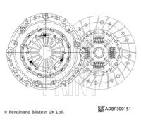BLUE PRINT ADBP300151 Kit frizione