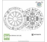 Kit frizione BluePrint per ASTON MARTIN CYGNET SUBARU TREZIA TOYOTA COROLLA YAR