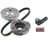 KIT/FRIZIONE CAMPANA/GIRANTE CHIOCCIOLA/DYLAN /SH 125 RMS CINGHIA RULLI BANDO