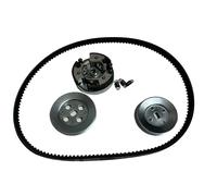 KIT FRIZIONE + CINGHIA DENTATA + PULEGGIA 70 + 80 MM PIAGGIO CIAO PX SC C7 ECC