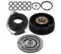 Kit Frizione Compressore AC for Audi TT 8N3 1J0820803KX 6 Scanalature 1998-2006