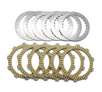 Kit Frizione Dischi Attrito Dischi Frizione Per Motocicletta Per CR125 RD/RE AX-1 NX250 R/R3 J/K/L MD21 2L/M/P/2P XL250 Per Degree OEM 22201-KAE-000 22321-KA3-710
