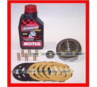 KIT FRIZIONE EVOLUTION CARBON-FIBRA + CAMPANA 18 67 APE 50 V50 6MOLLE