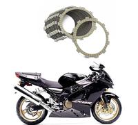 Kit frizione Frizione In Bachelite Kit Di Frizioni Per Kawasaki Per Ninja ZX1200 ZX-12R ZX12R 2001-2005 2004 2003 2002 Parte Del Motore Della Moto Dischi