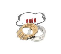 Kit frizione KRM x Minarelli AM6 a 5 dischi con sfera ceramica molle rosse e gua