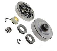 Kit frizione per MS361 per motosega MS440 Accessori include pignone, tamburo, ingranaggio, clip e cuscinetto