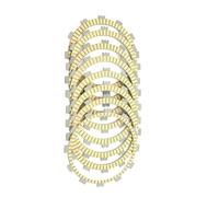 Kit frizione Piastra Di Attrito Del Disco Della Frizione Motociclo Per YAMAHA Royal Star XVZ1300A Per Boulevard 2000-2001(Jaune)