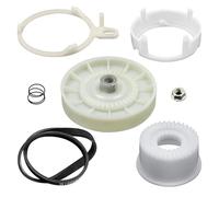 Kit frizione puleggia lavatrice W10006384 Cinghia di trasmissione lavatrice, compatibile con Whirlpool, compatibile con Kenmore, lavatrice W10721967 W10006356 AP5951296