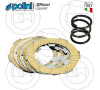 KIT FRIZIONE RACING POLINI 230.0013 SERIE 4 DISCHI CON MOLLA PER PIAGGIO APE 50