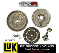 KIT FRIZIONE + VOLANO LUK 4PZ FORD FOCUS C-MAX 1.6 TDCi 80 kw da 10/03 600020000
