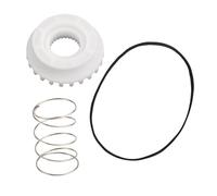 Kit Frizione WH05x24185 Aggiornato, con Molla Frizione WH01X24434 e Cinghia di Trasmissione WH01X27538 Compatibile con Lavatrici GE Hotpoint Sostituisce 4588013, AP5993402, PS11729473, EAP11729473