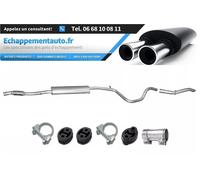 Kit Fuga Completo Posteriore Citroen Nemo 1.3 HDi Kit Montaggio