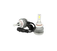 Kit Full Lampada Led Cob 9006 HB4 12V 24V Bianco 6000K Per Abbagliante e Fendine
