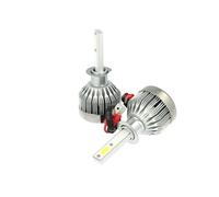 Kit Full Lampada Led Cob H1 20W 12V 24V Bianco 6000K Per Abbagliante e Fendinebb