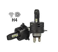 Kit Full Led Canbus H4 30/30W 12V Con 6 Chip Philips Lumileds ZES Super Compatto