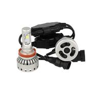 Kit Full Led Canbus H8 H11 H9 40W 5000 Lumens Con Ventilatore 12V 24V 2 Cree