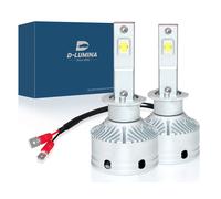 Kit Full Led H1 12V 50W 8000 Lumen Canbus All In One IP65 Dissipazione a