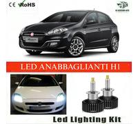 KIT FULL LED H1 360° ANABBAGLIANTI FIAT BRAVO MK2 LENTICOLARE 6000K CANBUS