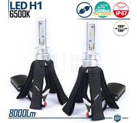 KIT FULL LED H1 6500K Trasformazione Luci Auto Lampadine 8.000LM CANbus Error
