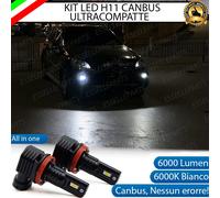 KIT FULL LED H11 FENDINEBBIA PER MERCEDES ML W164 6000K BIANCO 6000 LUMEN