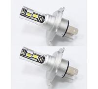 Kit Full LED H4 BILUCE COMPATIBILE con FIAT PANDA tutti i modelli prodotte dal 1986 in poi Luci ANABBAGLANTI + ABBAGLIANTI CANbus 6500K - 4800 LUMEN - LED F35 H4