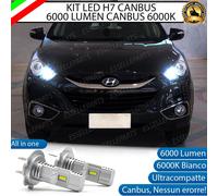 KIT FULL LED H7 ABBAGLIANTI PER HYUNDAI IX35 FINO AL 2013 6000K BIANCO CANBUS