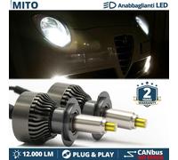 KIT FULL LED H7 LENTICOLARE 6000K CANBUS LED ALFA ROMEO GIULIETTA NO ERROR