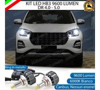 KIT FULL LED HB3 9005 CANBUS 360° DR 5.0 50 9600 LUMEN 6000K BIANCO GHIACCIO