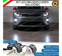 KIT FULL LED HB4 360° KIA STONIC FENDINEBBIA 6000K BIANCO CANBUS LENTICOLARE