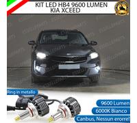 KIT FULL LED HB4 360° KIA XCEED FENDINEBBIA 6000K BIANCO CANBUS LENTICOLARE