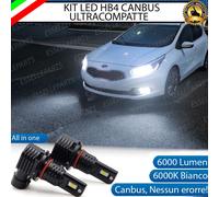 KIT FULL LED HB4 FENDINEBBIA KIA CEED PRO CEE'D 2 ALLESTIMENTO STANDARD 6000K
