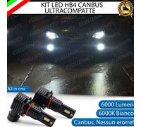 KIT FULL LED HB4 FENDINEBBIA PER SUBARU LEGACY MK4 DAL 2007 6000K 6000 LM CANBUS