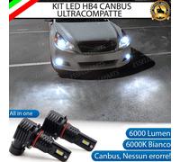 KIT FULL LED HB4 FENDINEBBIA PER SUBARU LEGACY MK5 V 6000K 6000 LUMEN CANBUS
