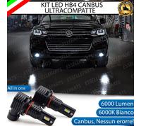 KIT FULL LED HB4 FENDINEBBIA PER VW TOUAREG 7P PRE-RESTYLING 6000K BIANCO CANBUS