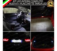 KIT FULL LED INTERNI AUDI A1 SPORTBACK KIT COMPLETO CANBUS + LED TARGA 6000K