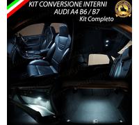 KIT FULL LED INTERNI AUDI A4 B6 / B7 KIT COMPLETO PER MODELLI CON PACCHETTO LUCI